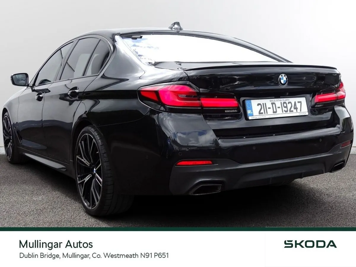 BMW 5-Series Saloon, Diesel, 2021, Black