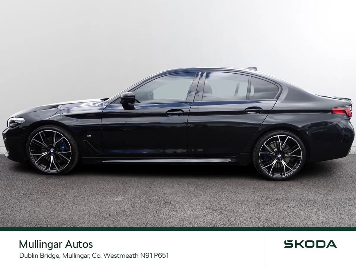 BMW 5-Series Saloon, Diesel, 2021, Black
