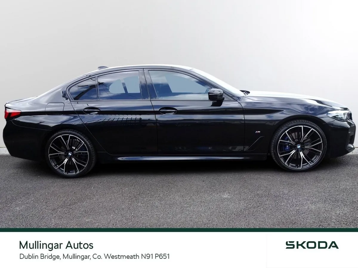 BMW 5-Series Saloon, Diesel, 2021, Black