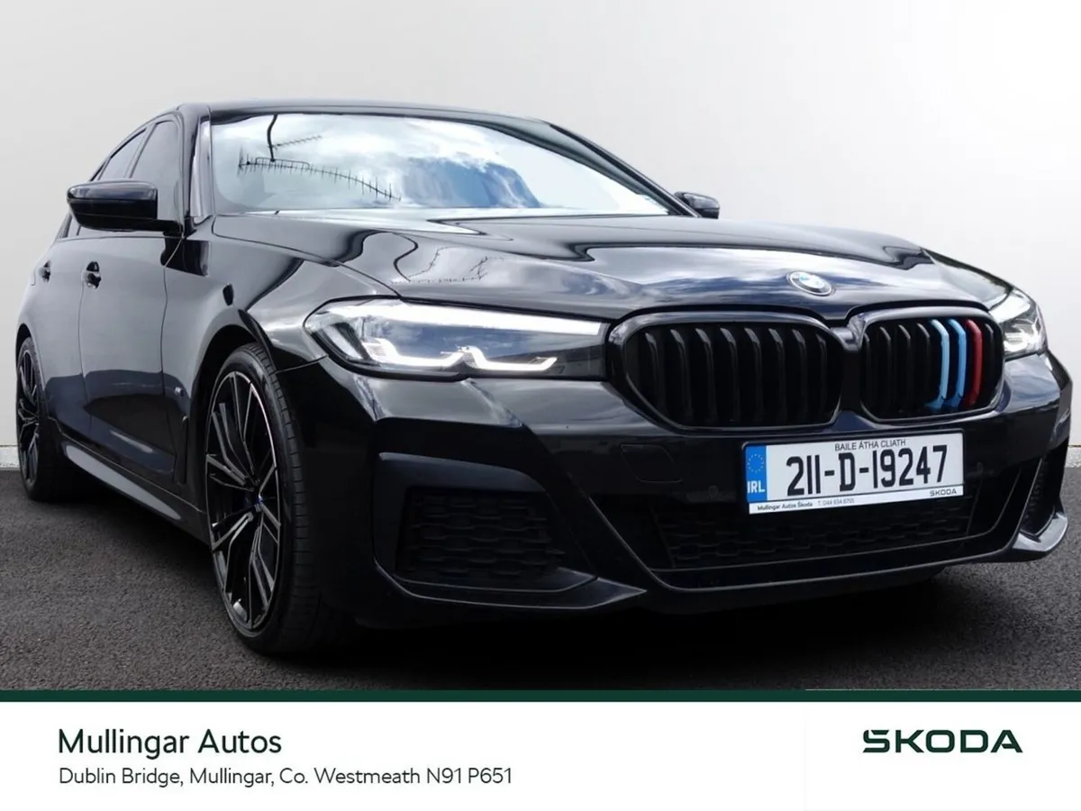 BMW 5-Series Saloon, Diesel, 2021, Black