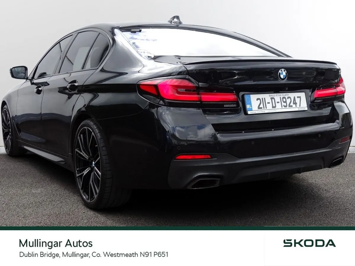 BMW 5-Series Saloon, Diesel, 2021, Black