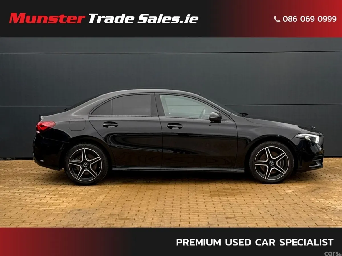 Mercedes-Benz A-Class Saloon, Petrol Hybrid, 2022, Black