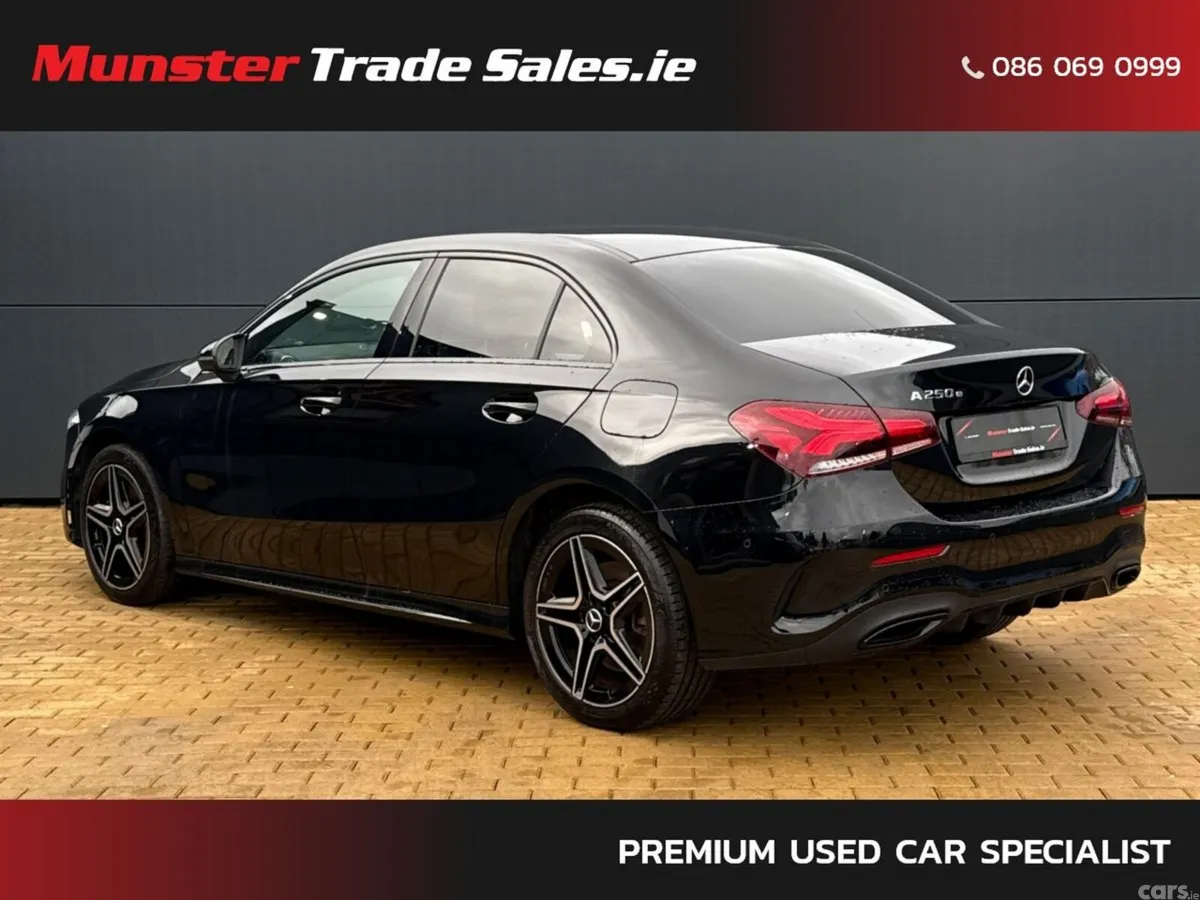Mercedes-Benz A-Class Saloon, Petrol Hybrid, 2022, Black