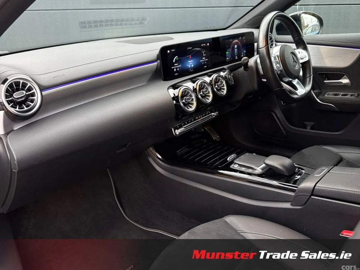 Mercedes-Benz A-Class Saloon, Petrol Hybrid, 2022, Black