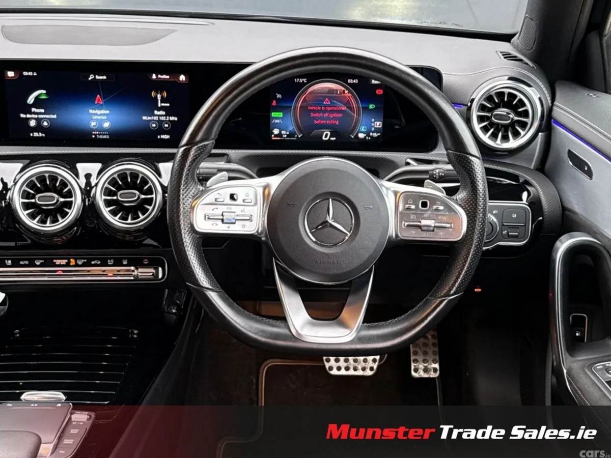 Mercedes-Benz A-Class Saloon, Petrol Hybrid, 2022, Black