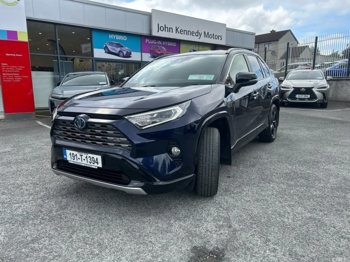 Toyota RAV4 SUV, Petrol Hybrid, 2019, Blue