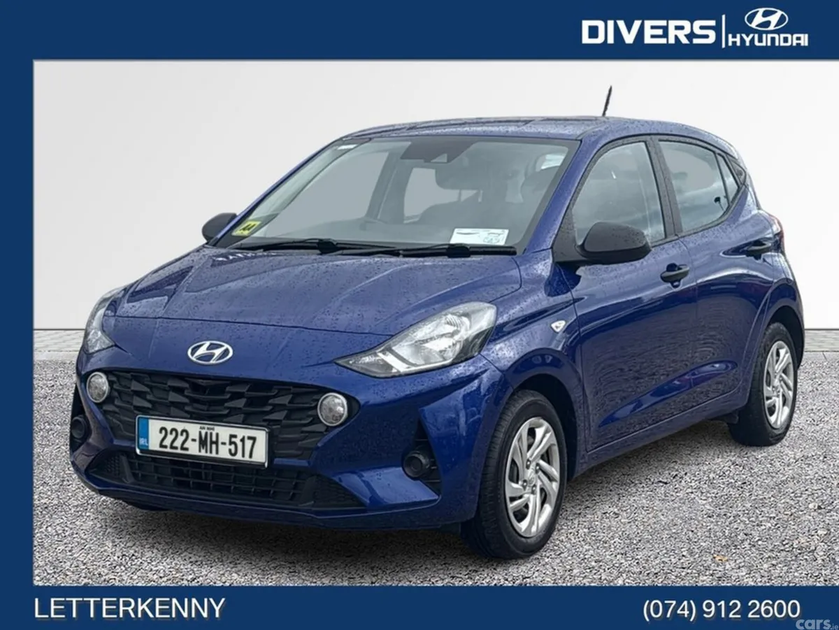 Hyundai i10 Hatchback, Petrol, 2022, Blue