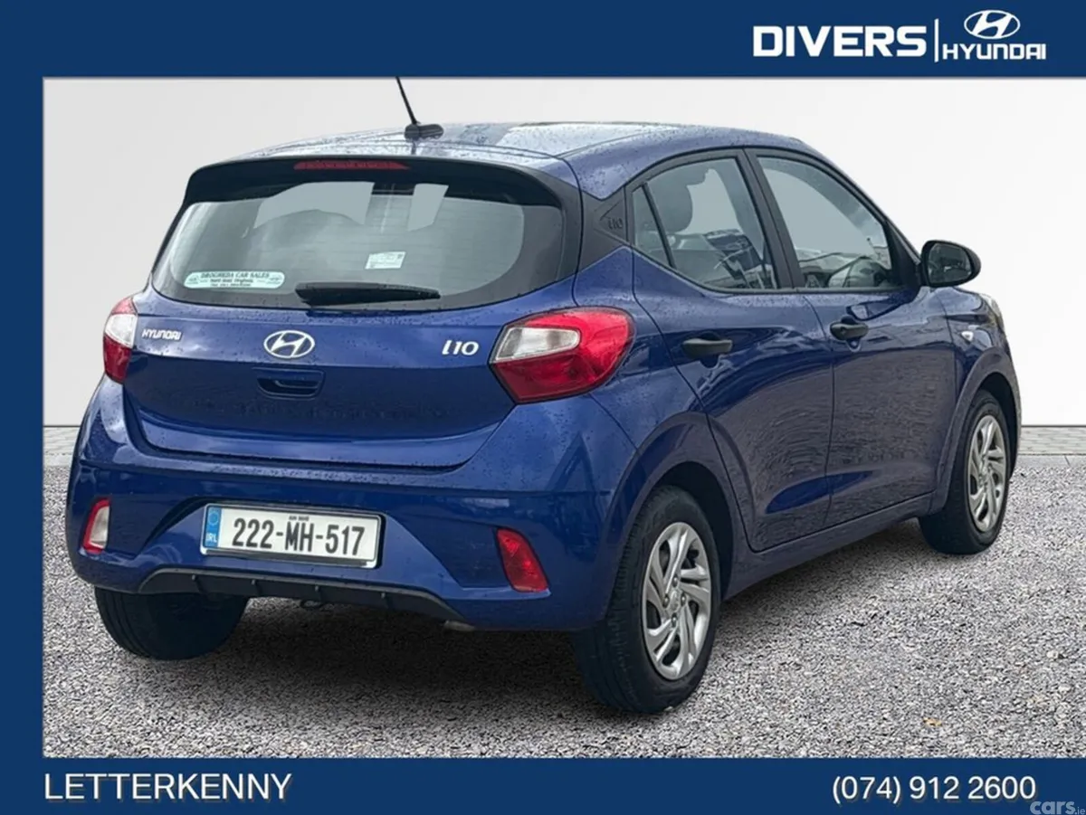 Hyundai i10 Hatchback, Petrol, 2022, Blue