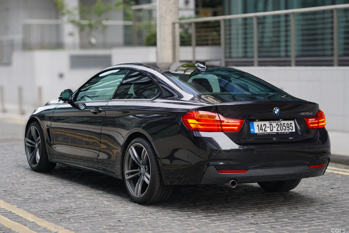 BMW 4-Series Coupe, Diesel, 2014, Black