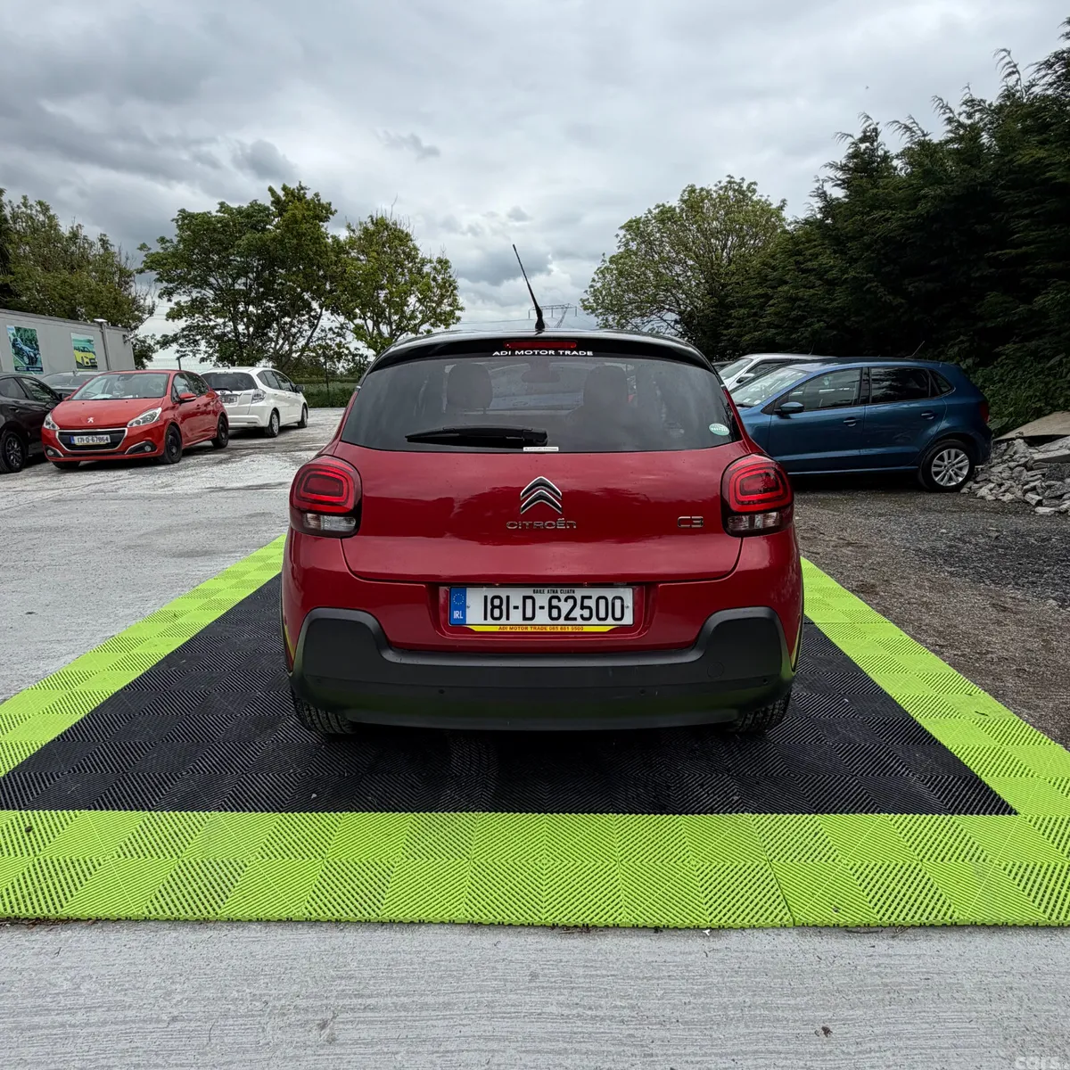 Citroen C3 Hatchback, Petrol, 2018, Red