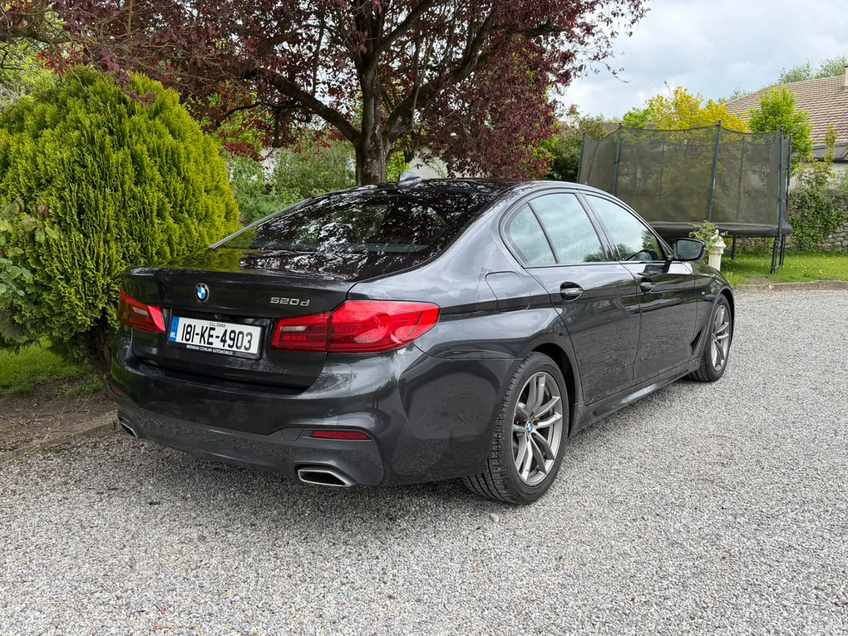 BMW 5-Series Saloon, Diesel, 2018, Grey