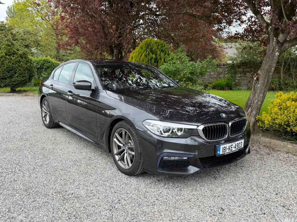 BMW 5-Series Saloon, Diesel, 2018, Grey