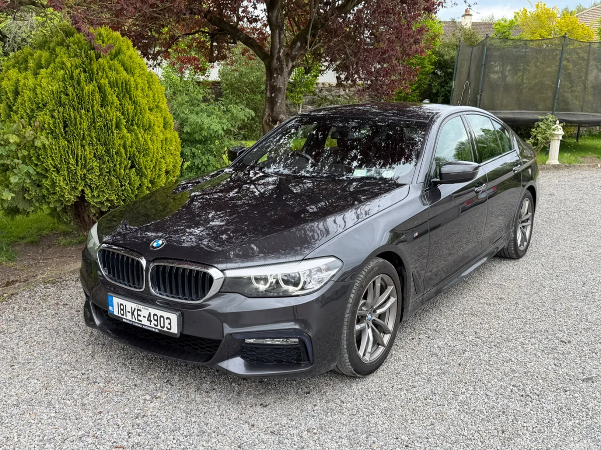 BMW 5-Series Saloon, Diesel, 2018, Grey