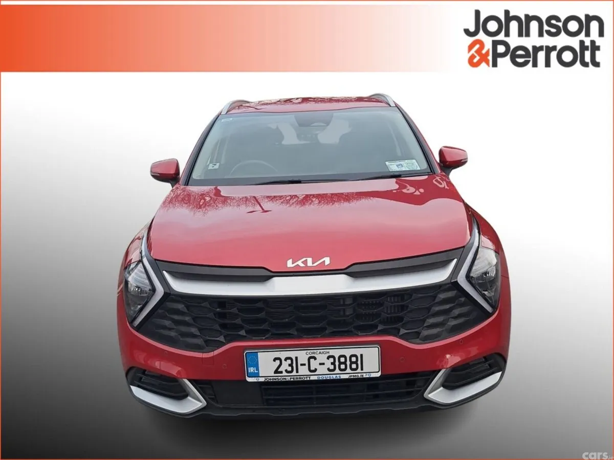 Kia Sportage SUV, Petrol Plug-in Hybrid, 2023, Red