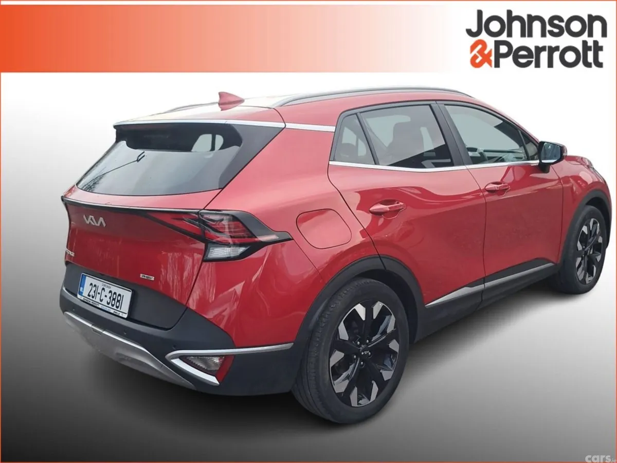 Kia Sportage SUV, Petrol Plug-in Hybrid, 2023, Red