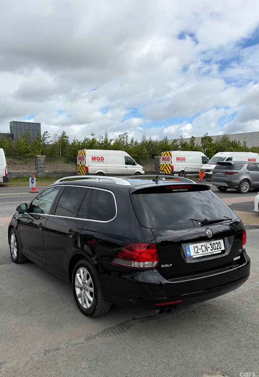 Volkswagen Golf Estate, Petrol Hybrid, 2012, Black