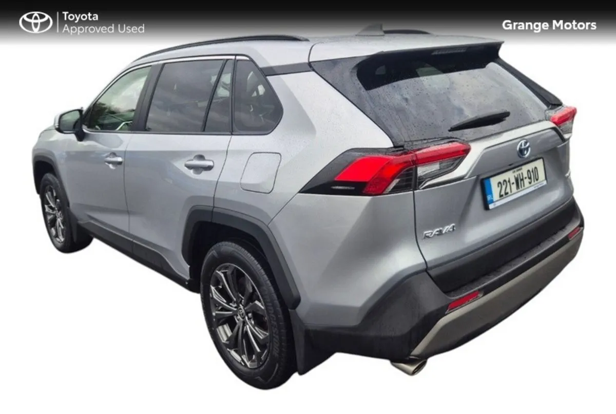 Toyota RAV4 SUV, Petrol Hybrid, 2022, Silver