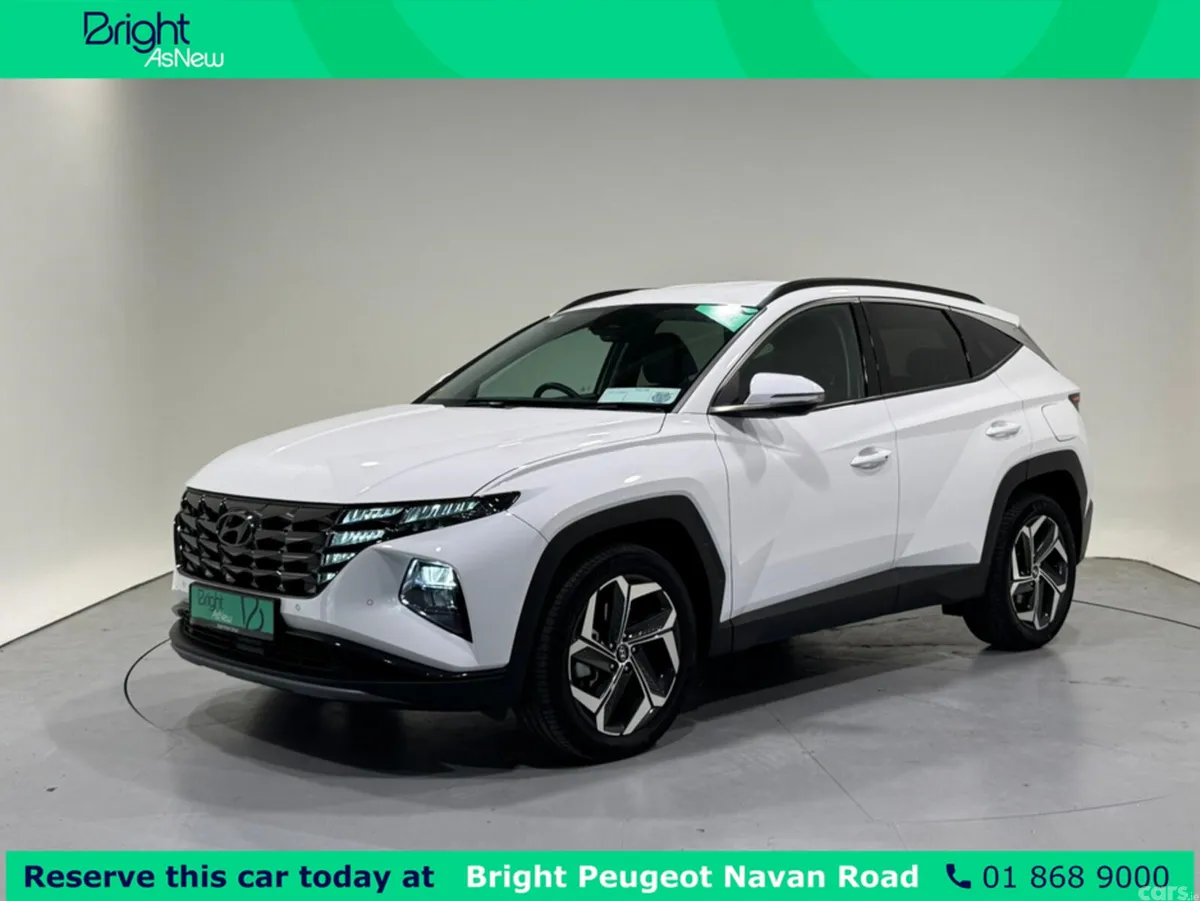 Hyundai Tucson MPV, Petrol Hybrid, 2023, White
