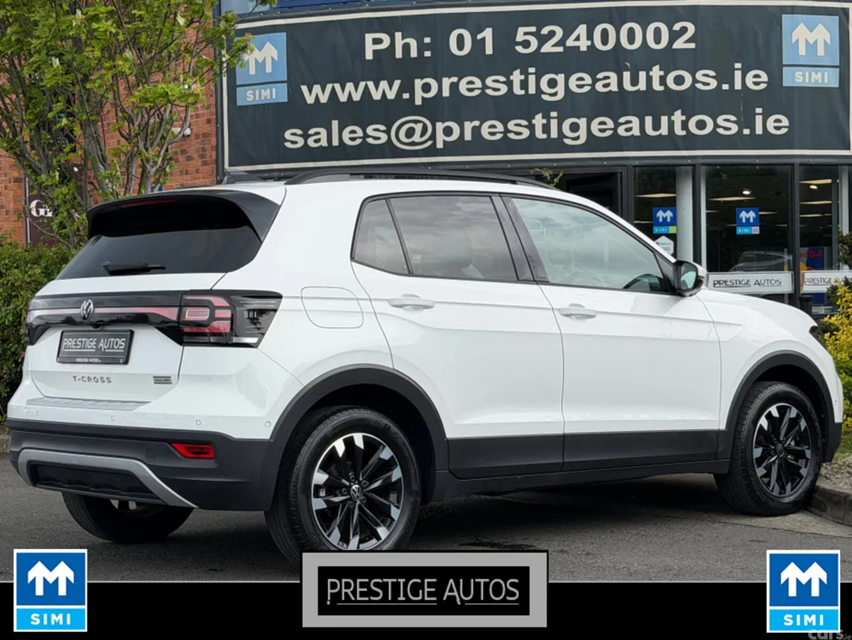 Volkswagen T-Cross SUV, Petrol, 2021, White