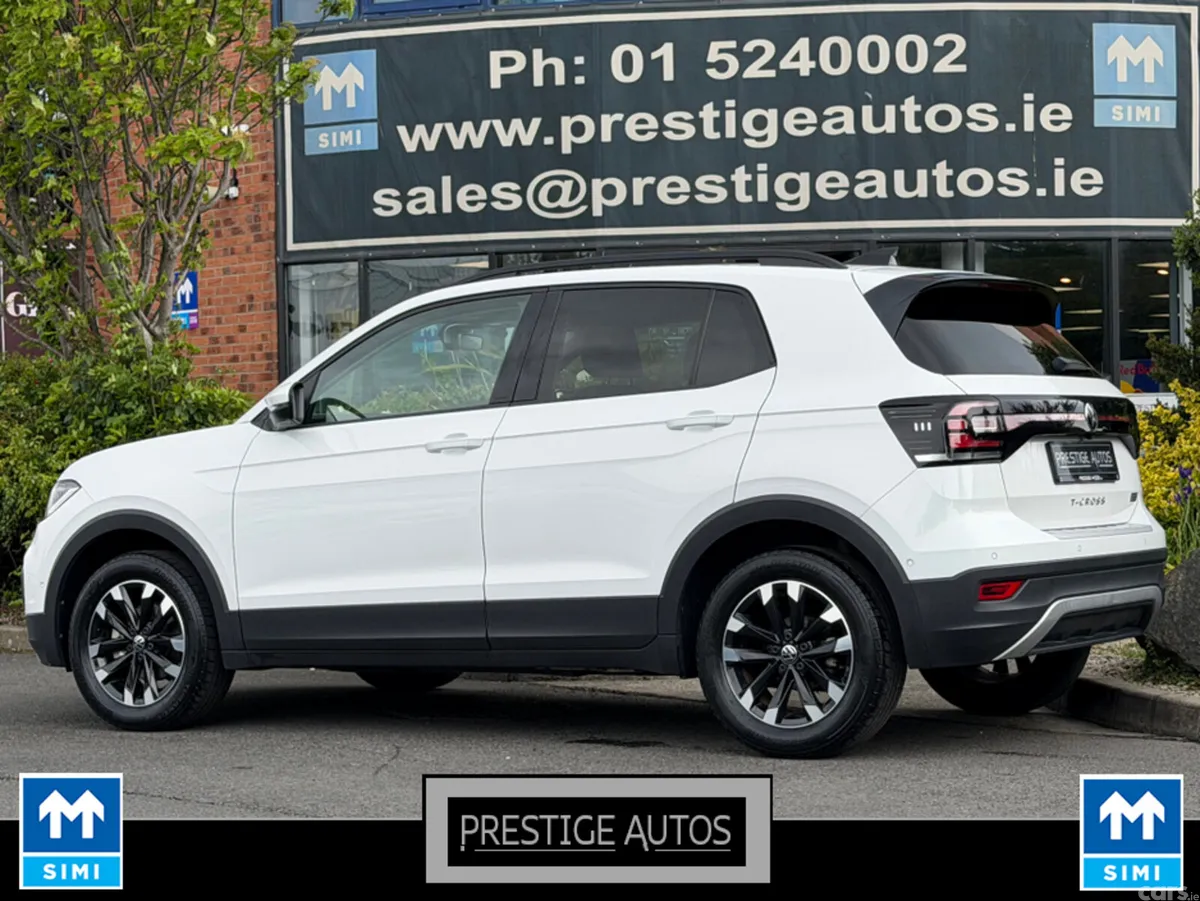 Volkswagen T-Cross SUV, Petrol, 2021, White