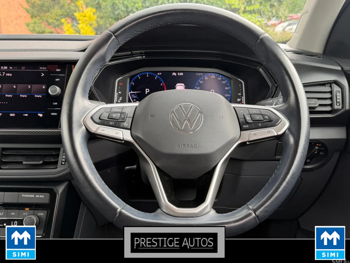 Volkswagen T-Cross SUV, Petrol, 2021, White