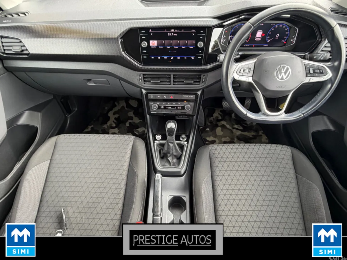 Volkswagen T-Cross SUV, Petrol, 2021, White