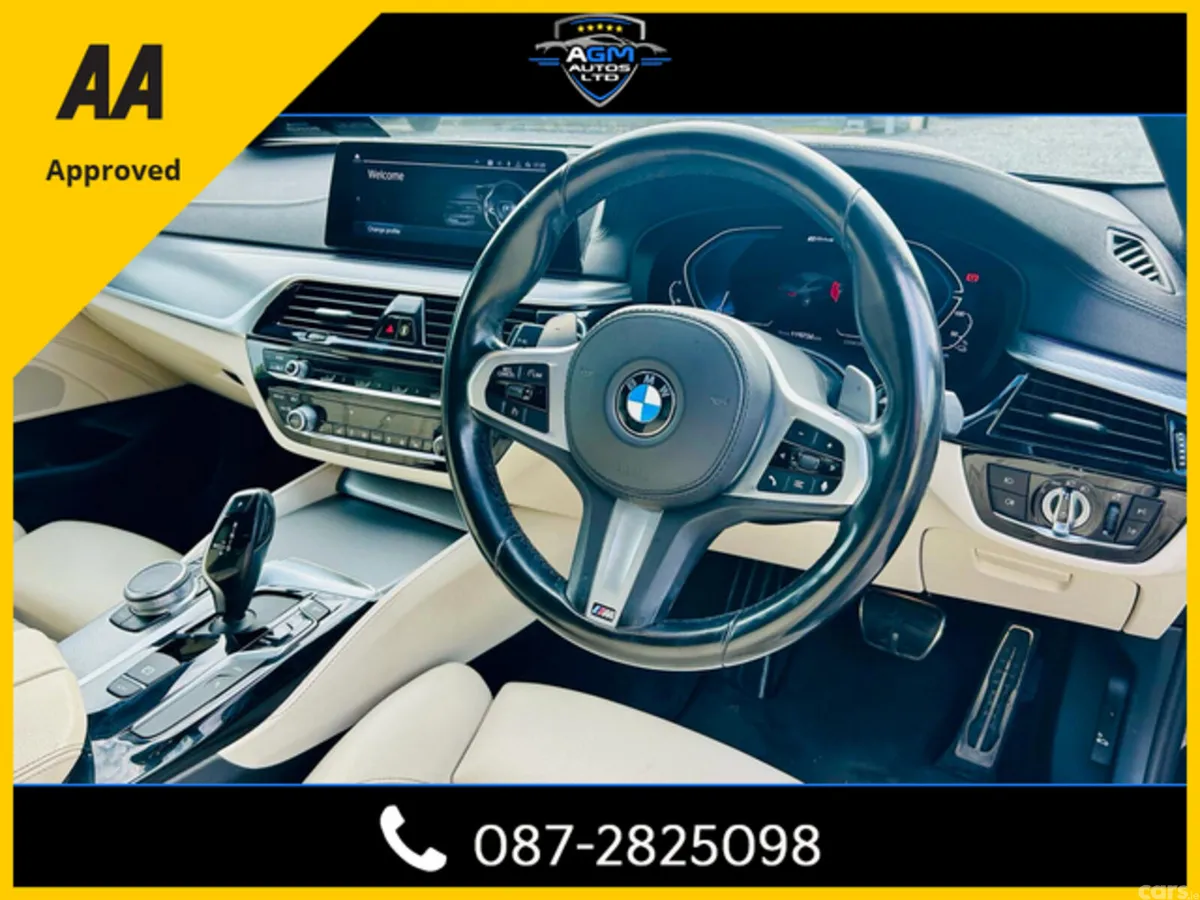 BMW 5-Series Saloon, Petrol Plug-in Hybrid, 2020, Black