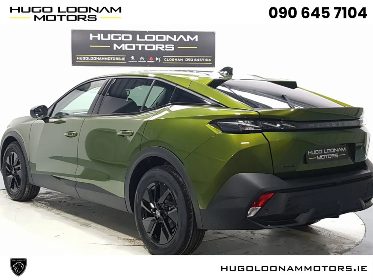 Peugeot 408 Hatchback, Petrol Hybrid, 2026, Green