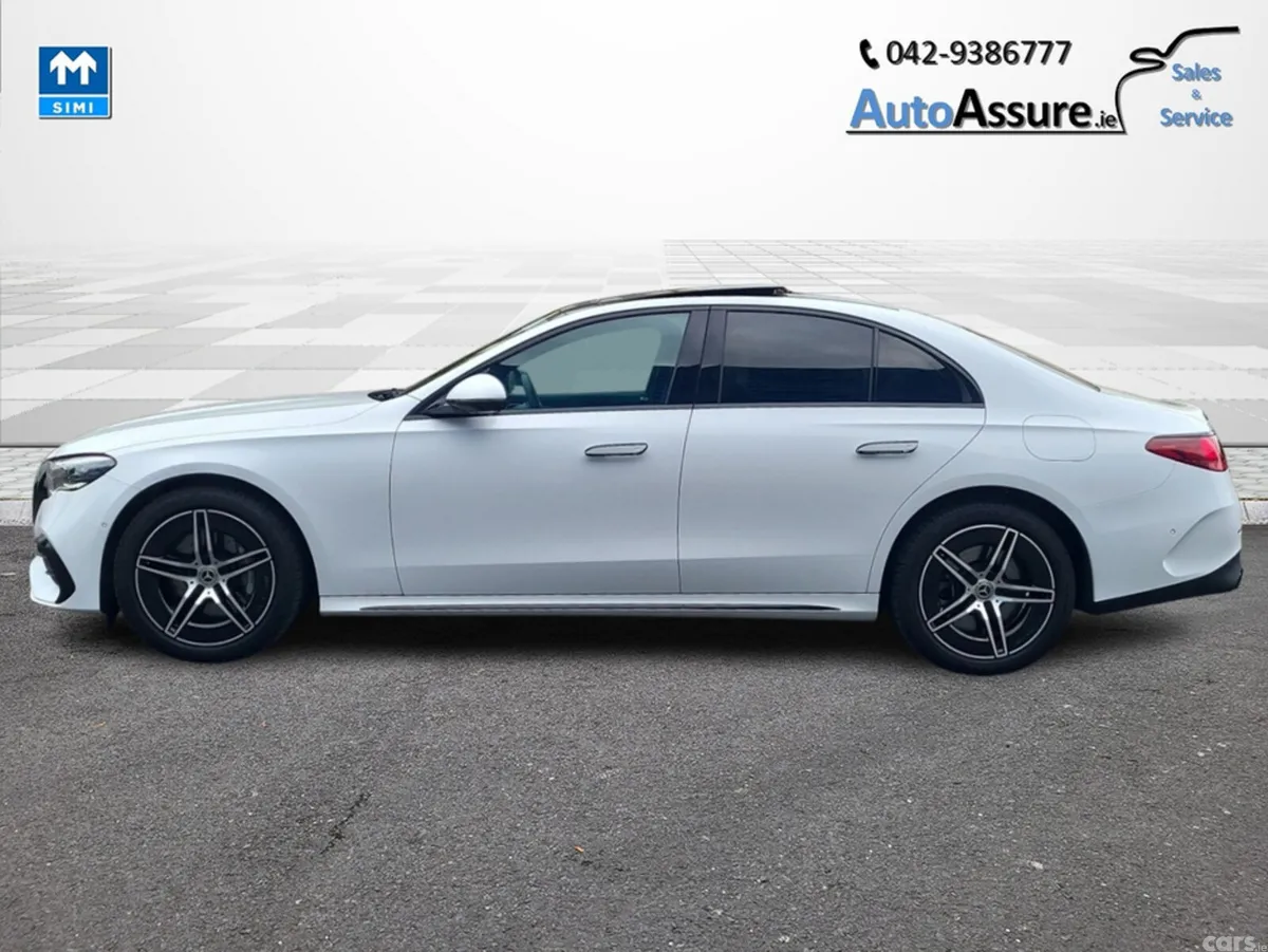 Mercedes-Benz E-Class Saloon, Petrol Hybrid, 2025, White