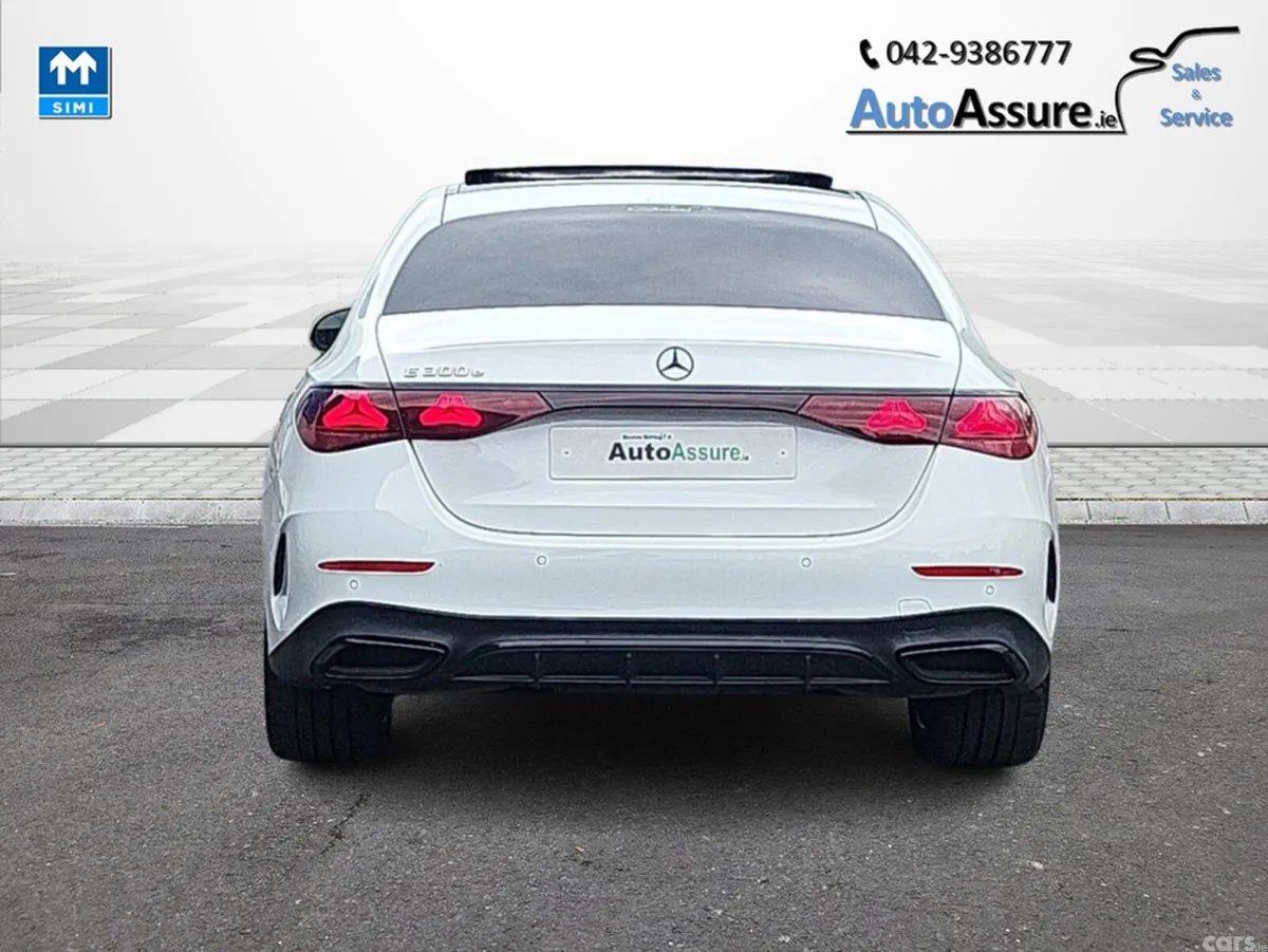 Mercedes-Benz E-Class Saloon, Petrol Hybrid, 2025, White