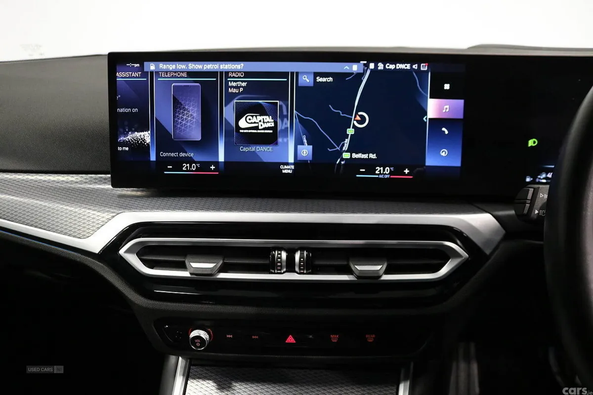 BMW 3-Series Saloon, Petrol Hybrid, 2023, Blue