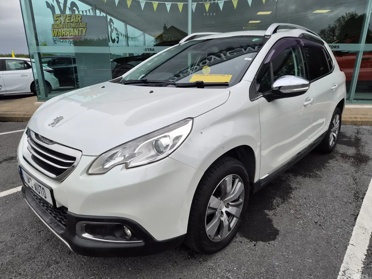 Peugeot 2008 MPV, Petrol, 2014, White