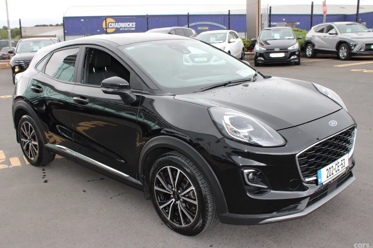 Ford Puma MPV, Petrol Hybrid, 2020, Black