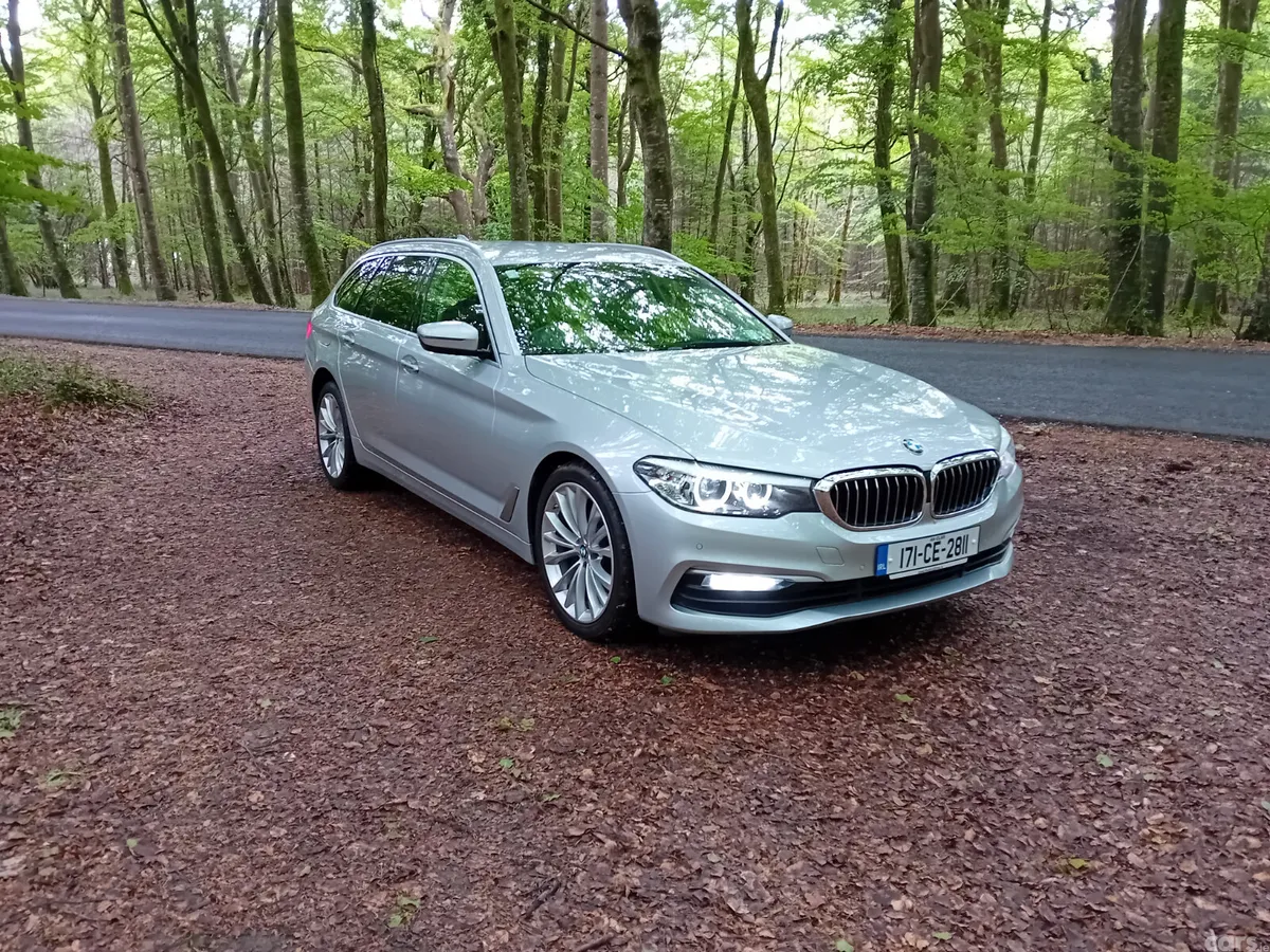 BMW 5-Series Estate, Diesel, 2017, Silver