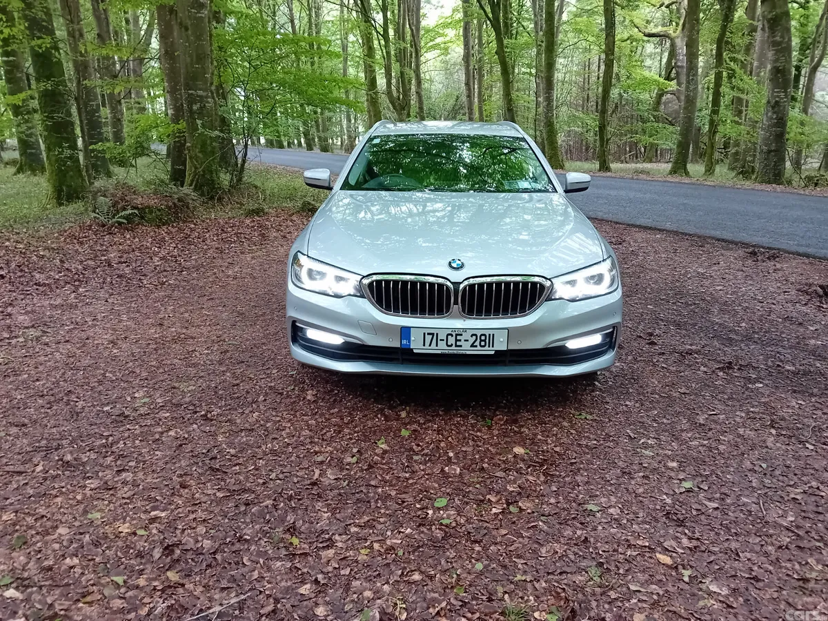 BMW 5-Series Estate, Diesel, 2017, Silver