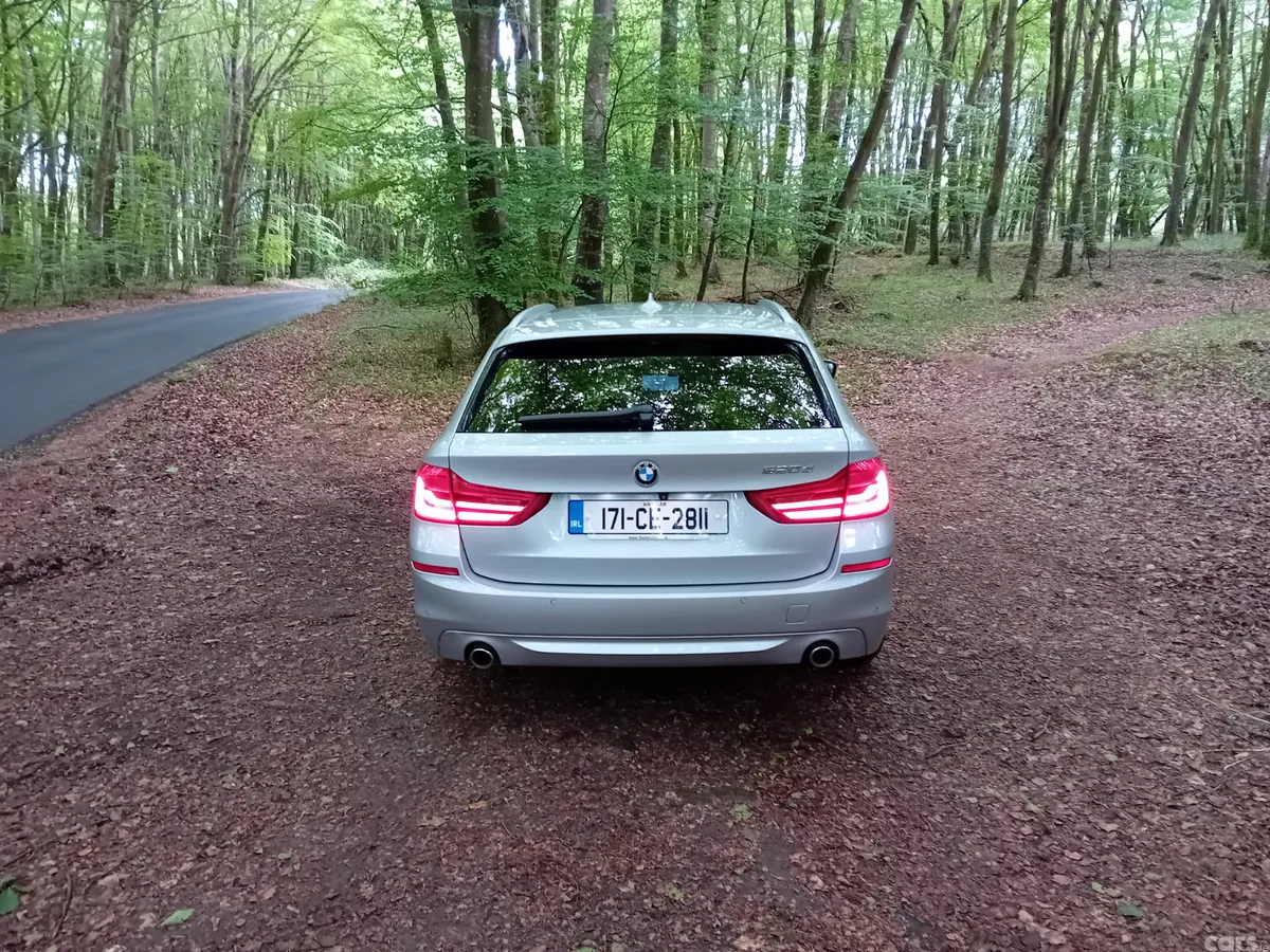 BMW 5-Series Estate, Diesel, 2017, Silver