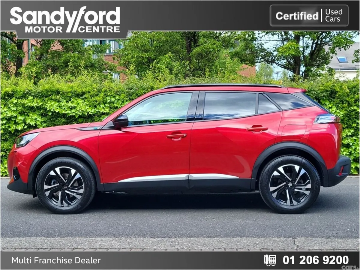 Peugeot 2008 SUV, Electric, 2022, Red