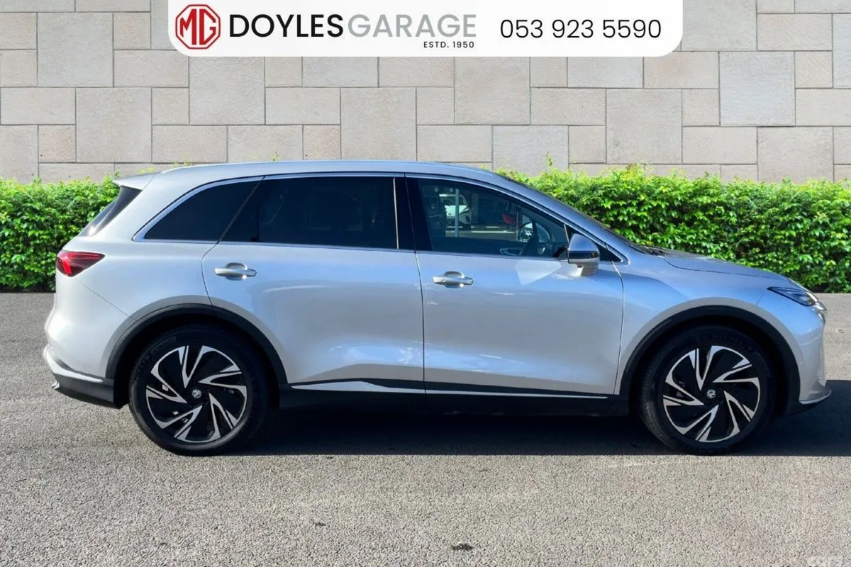 MG MGS6 SUV, Electric, 2027, Silver