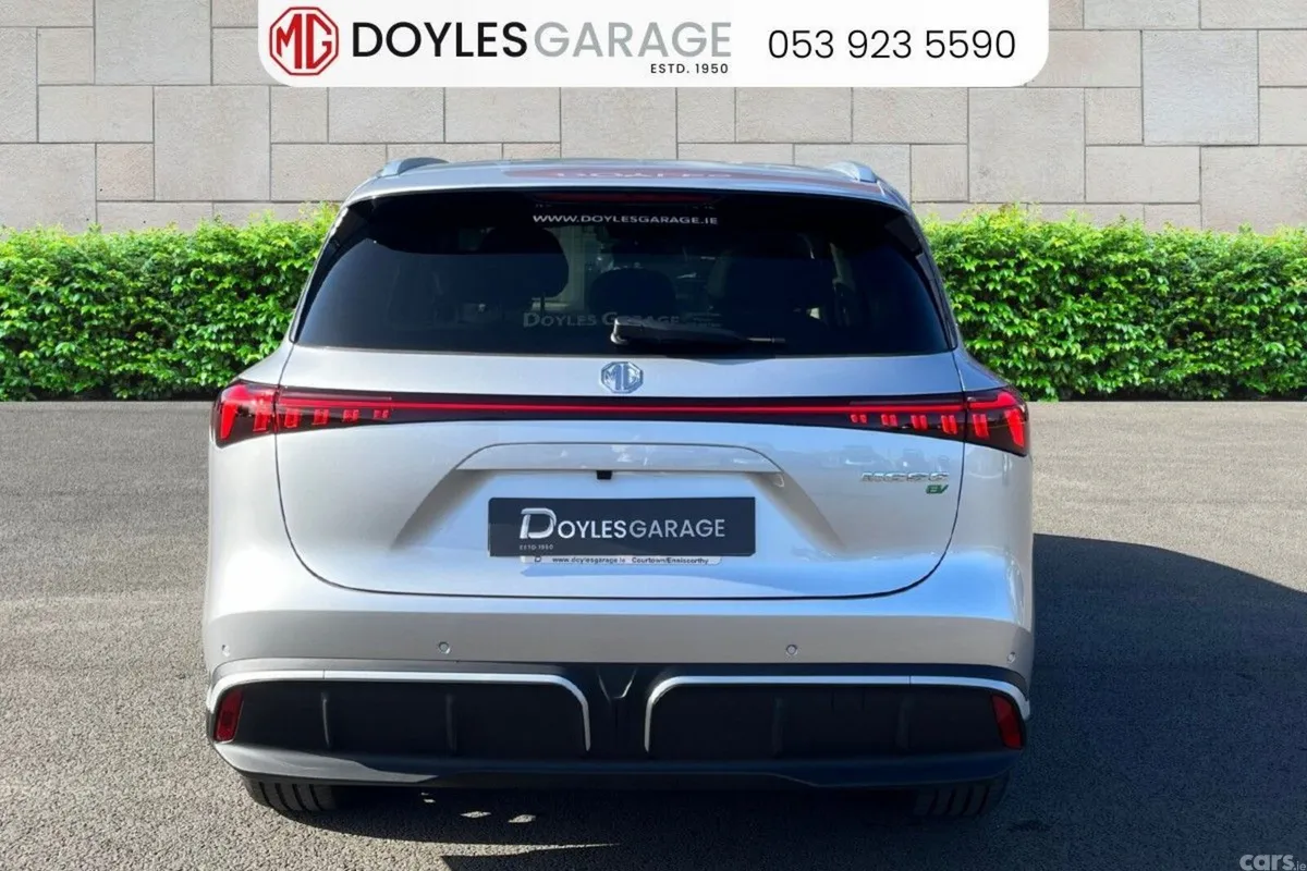 MG MGS6 SUV, Electric, 2027, Silver
