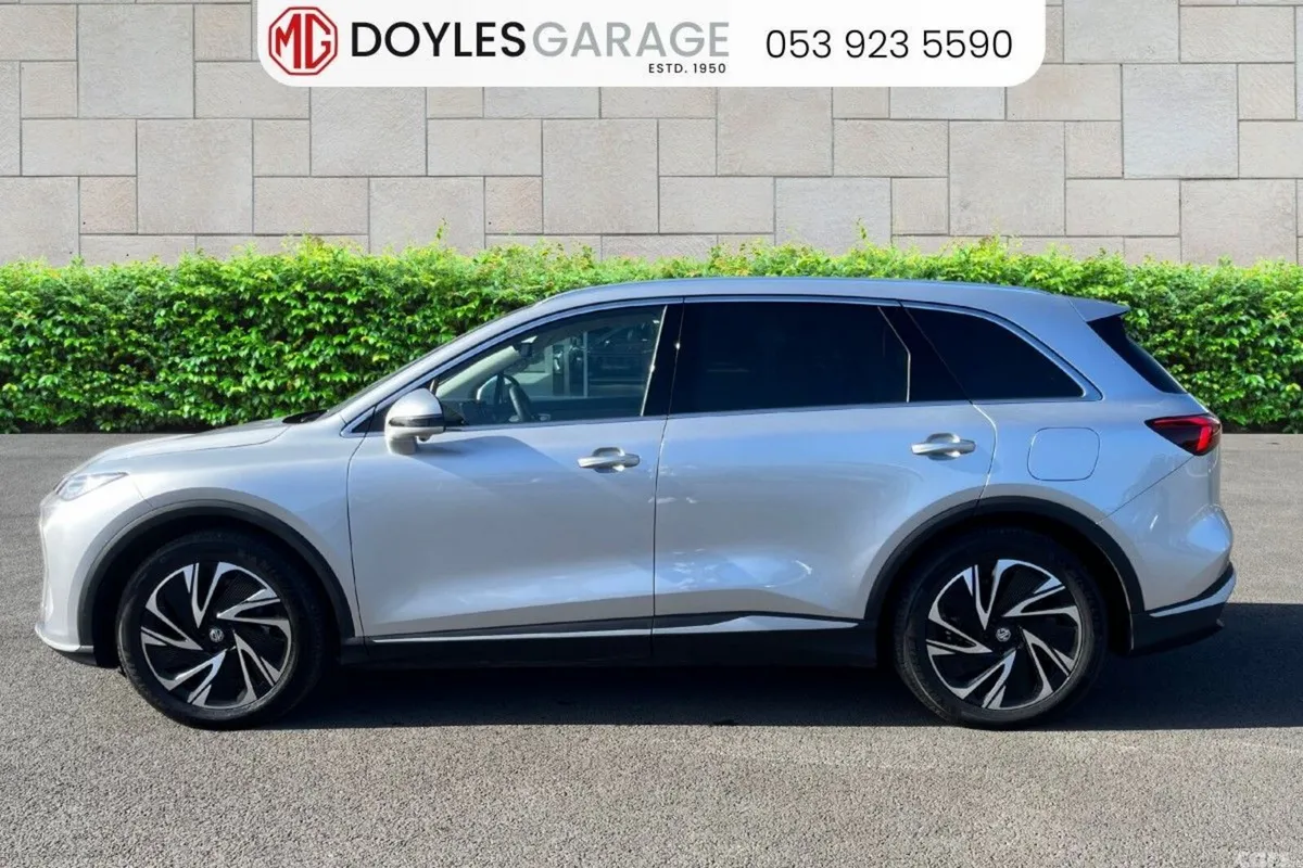 MG MGS6 SUV, Electric, 2027, Silver