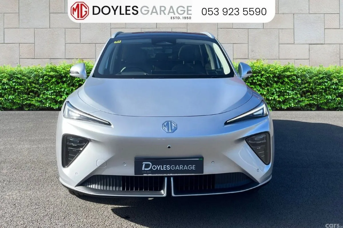 MG MGS6 SUV, Electric, 2027, Silver