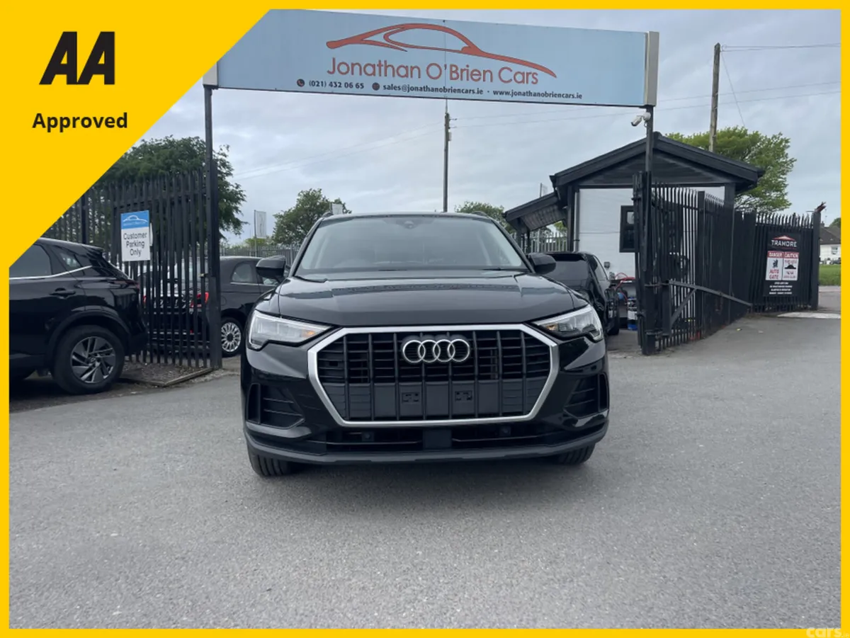 Audi Q3 SUV, Petrol Plug-in Hybrid, 2022, Black