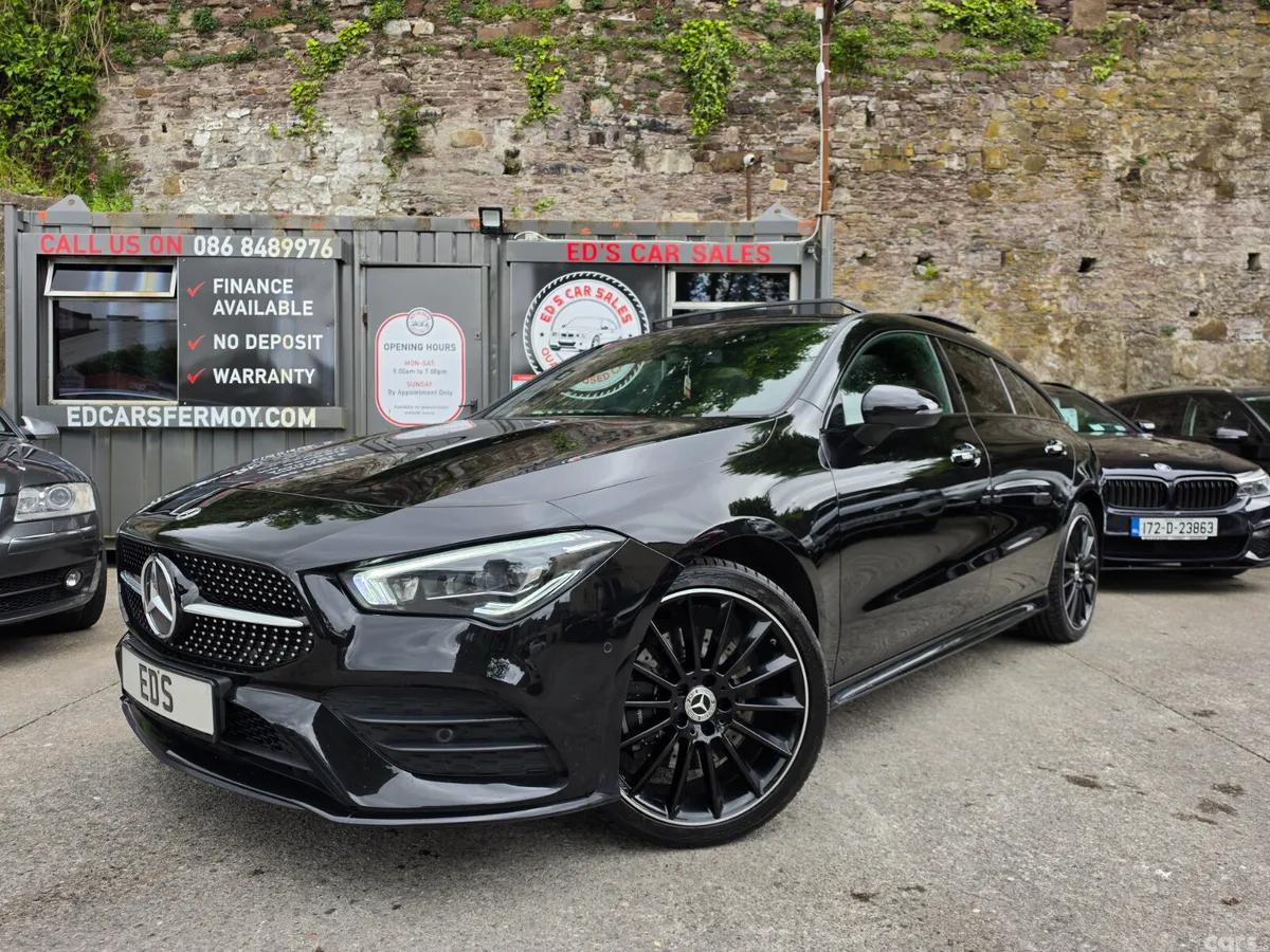 Mercedes-Benz CLA Estate, Petrol Plug-in Hybrid, 2023, Black