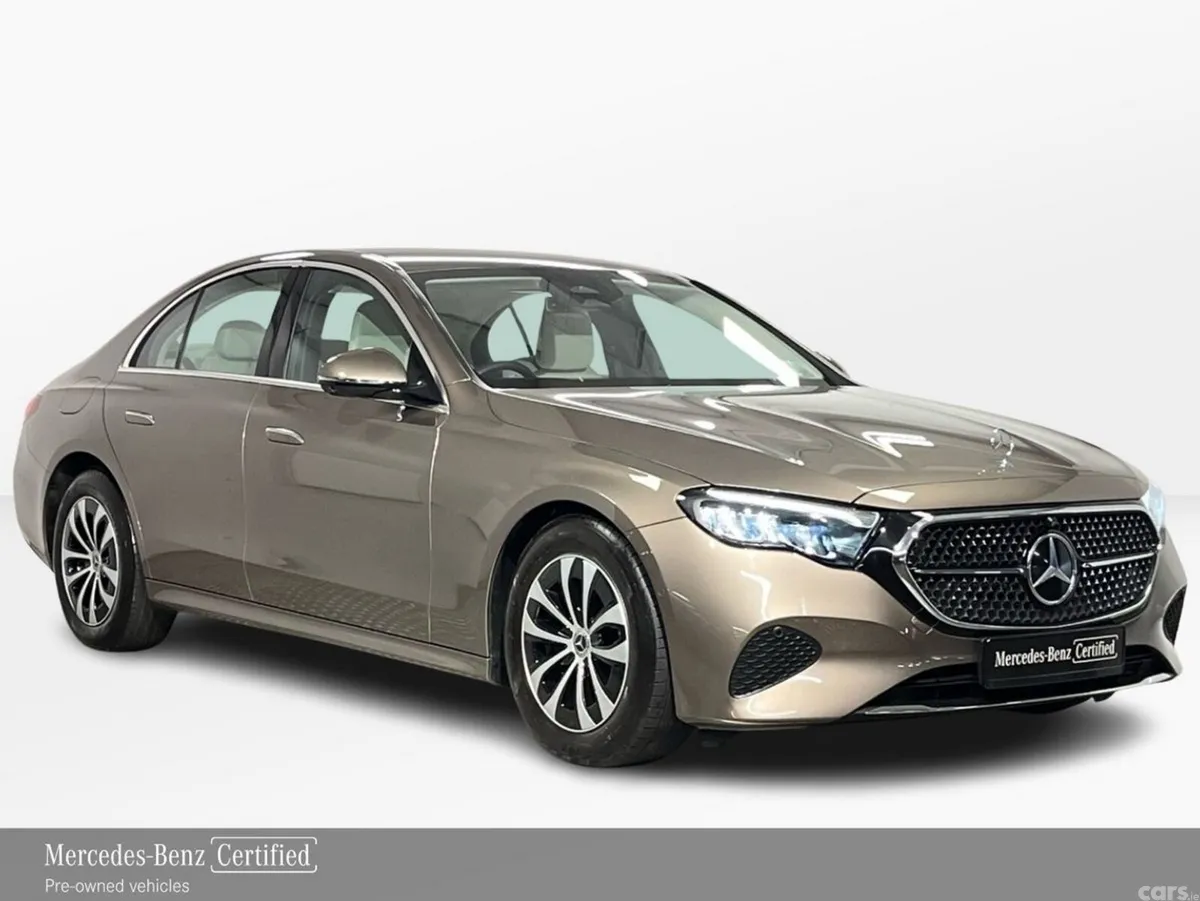 Mercedes-Benz E-Class Saloon, Diesel Hybrid, 2024, Brown
