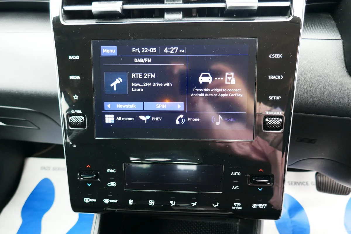 Hyundai Tucson SUV, Petrol Plug-in Hybrid, 2021, Grey