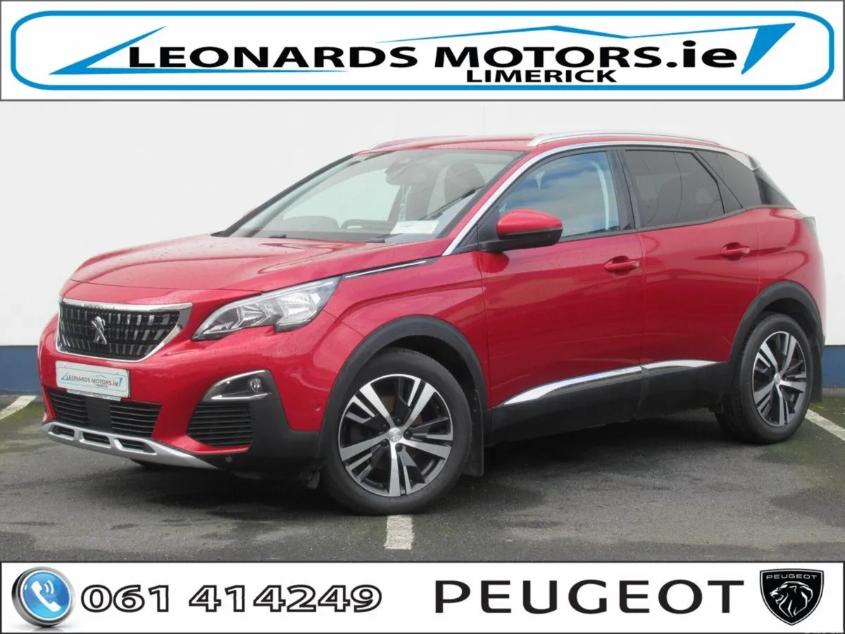 Peugeot 3008 MPV, Petrol, 2019, Red