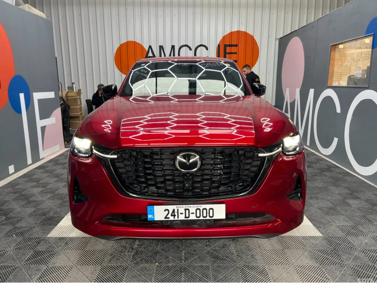 Mazda CX-60 SUV, Petrol Plug-in Hybrid, 2024, Red