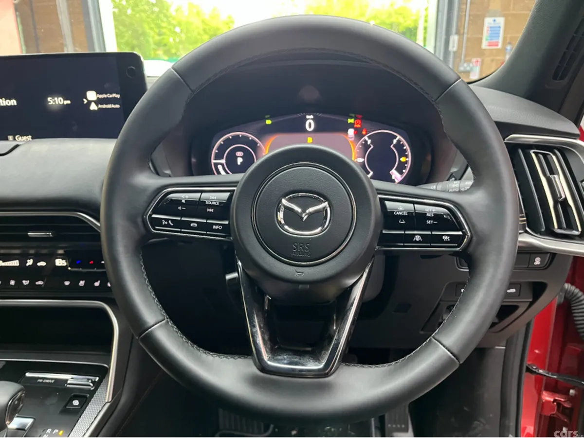 Mazda CX-60 SUV, Petrol Plug-in Hybrid, 2024, Red