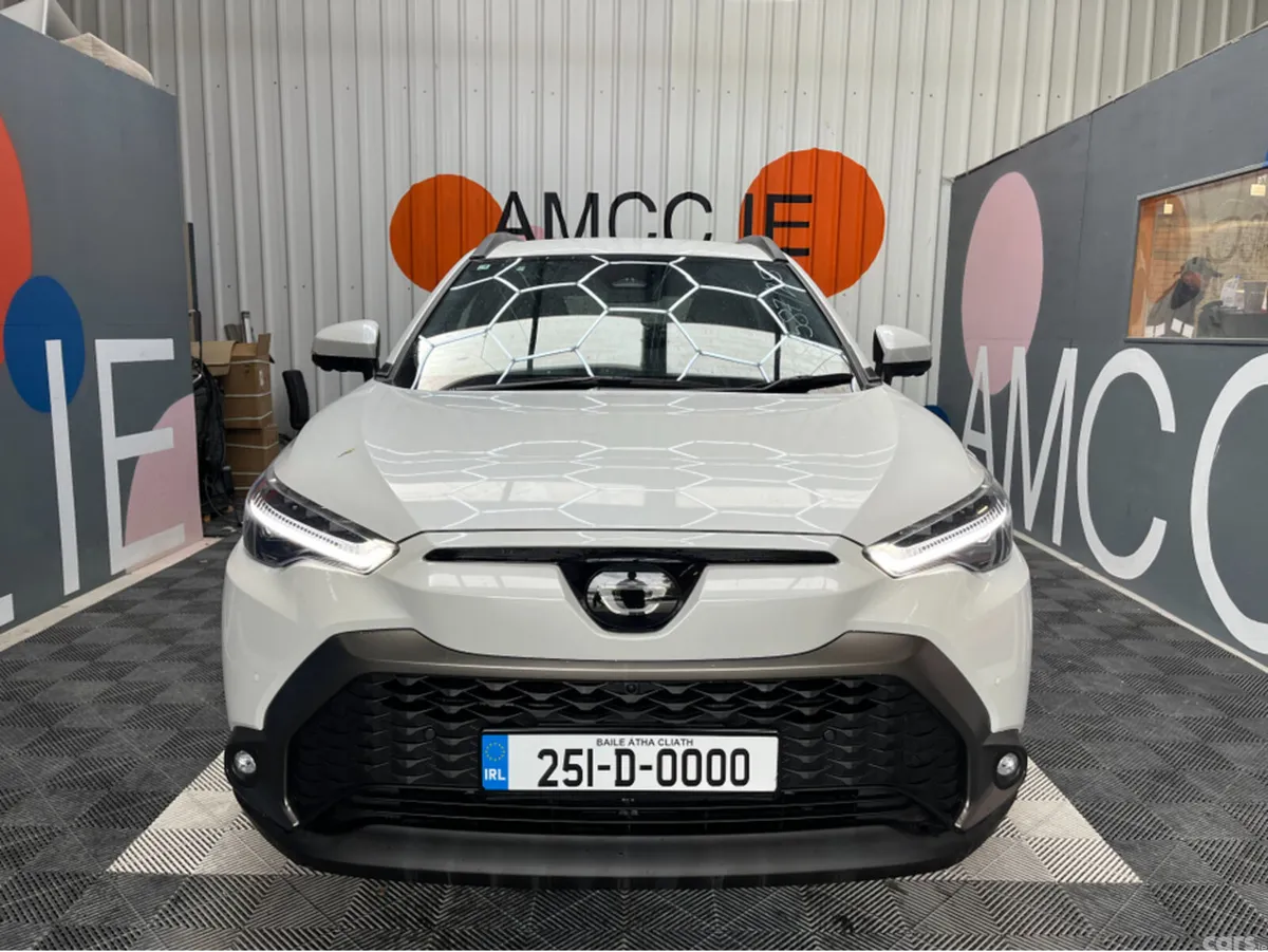 Toyota Corolla Cross SUV, Petrol Hybrid, 2025, White