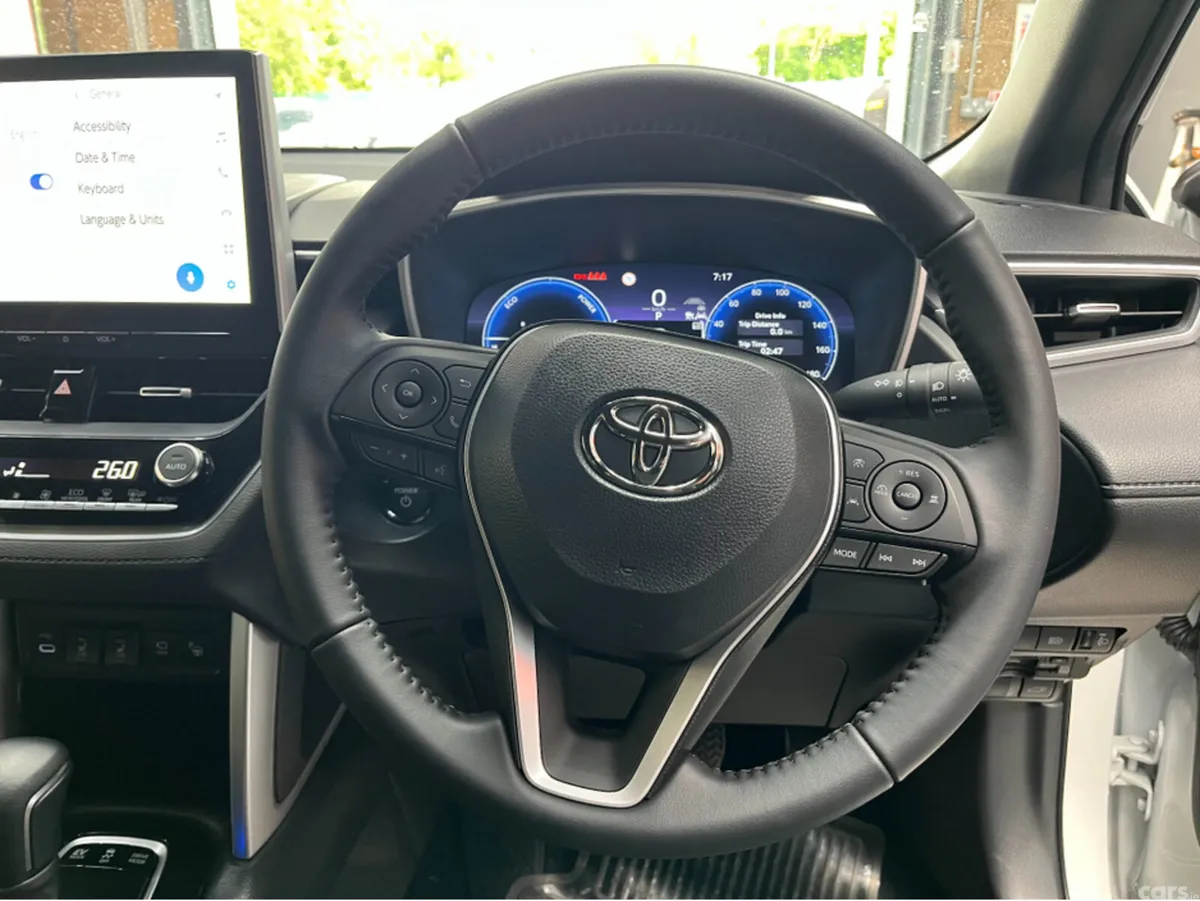 Toyota Corolla Cross SUV, Petrol Hybrid, 2025, White